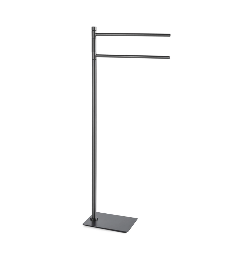 PIANTANA PORTASALVIETTE GEDY "TRILLY" IN ACCIAIO INOX GUN METAL