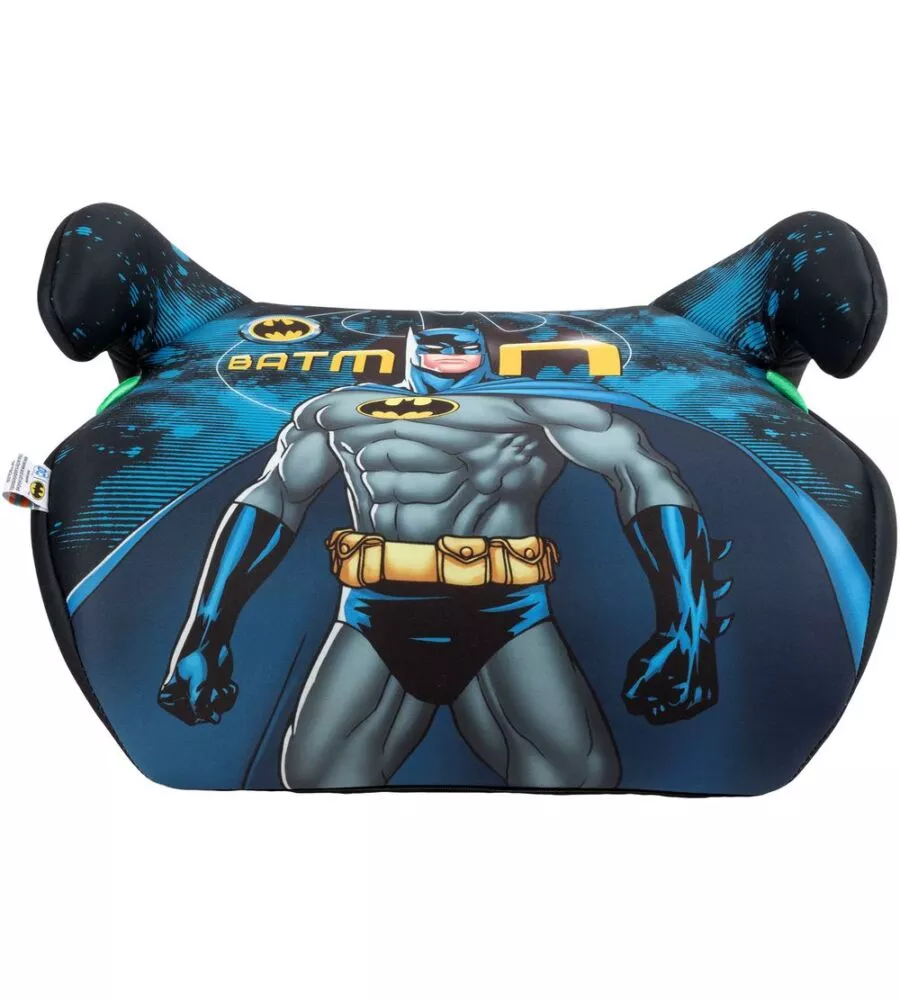 SEGGIOLINO ALZABIMBO AUTO DC COMICS "BATMAN" PER BAMBINI CON ALTEZZA DA 125 A 150 CM, ECE R129