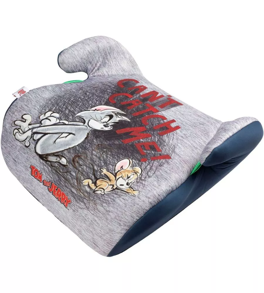 SEGGIOLINO ALZABIMBO AUTO WARNER BROS "TOM AND JERRY" PER BAMBINI CON ALTEZZA DA 125 A 150 CM, ECE R129