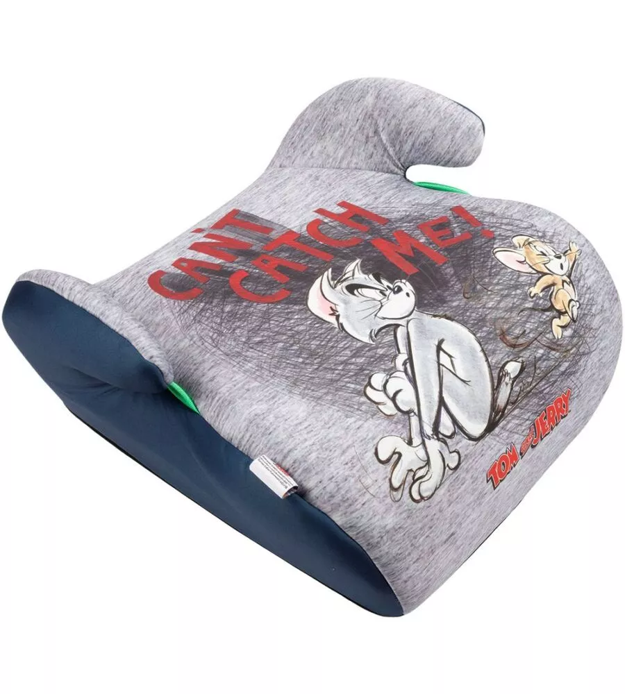 SEGGIOLINO ALZABIMBO AUTO WARNER BROS "TOM AND JERRY" PER BAMBINI CON ALTEZZA DA 125 A 150 CM, ECE R129