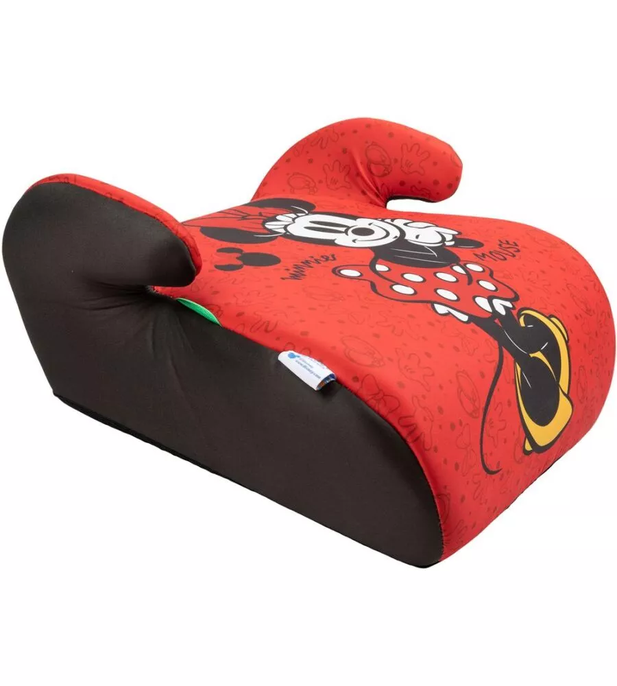SEGGIOLINO ALZABIMBO AUTO DISNEY "MINNIE" PER BAMBINI CON ALTEZZA DA 125 A 150 CM, ECE R129