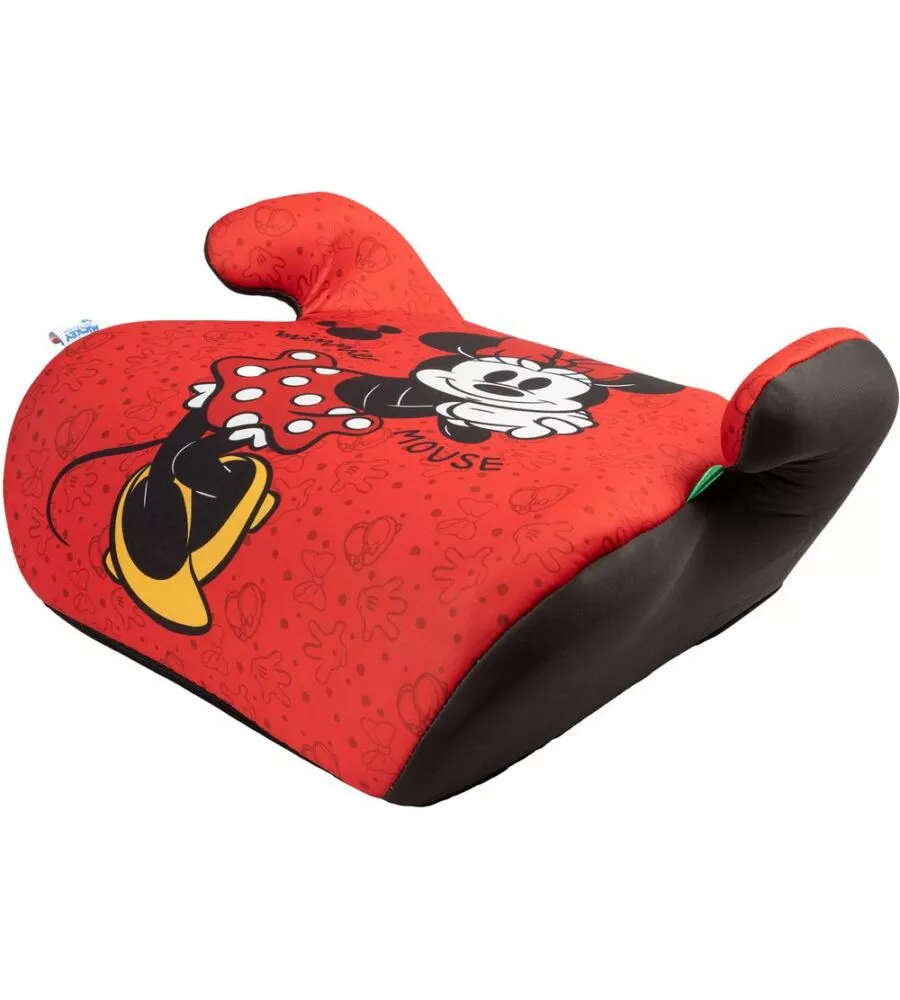 SEGGIOLINO ALZABIMBO AUTO DISNEY "MINNIE" PER BAMBINI CON ALTEZZA DA 125 A 150 CM, ECE R129