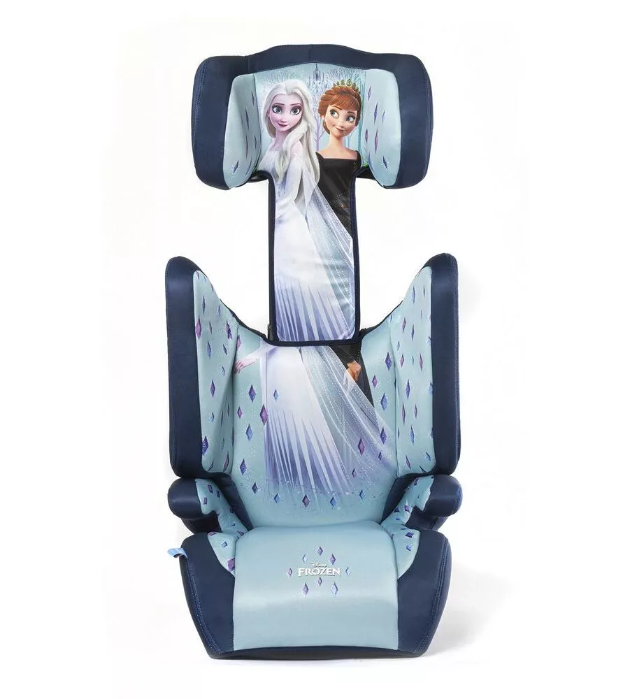SEGGIOLINO AUTO DISNEY "FROZEN" PER BAMBINI CON ALTEZZA DA 100 A 150 CM, ECE R129