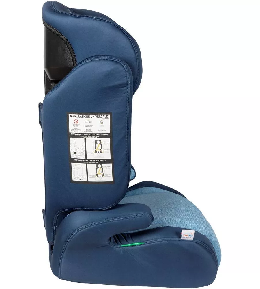 SEGGIOLINO AUTO "PAW PATROL" PER BAMBINI CON ALTEZZA DA 100 A 150 CM, ECE R129