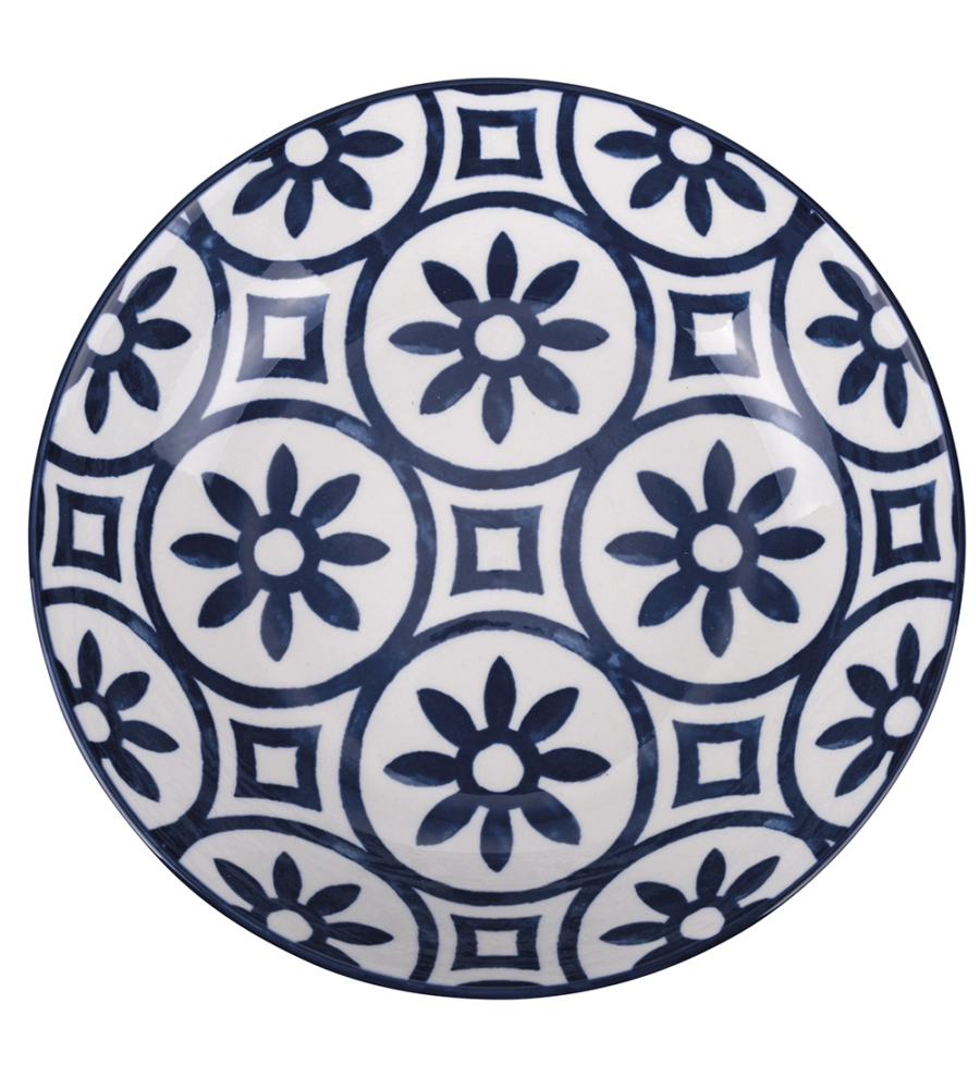 SERVIZIO PIATTI VILLA D'ESTE "PAXOS" IN CERAMICA, 18 PEZZI