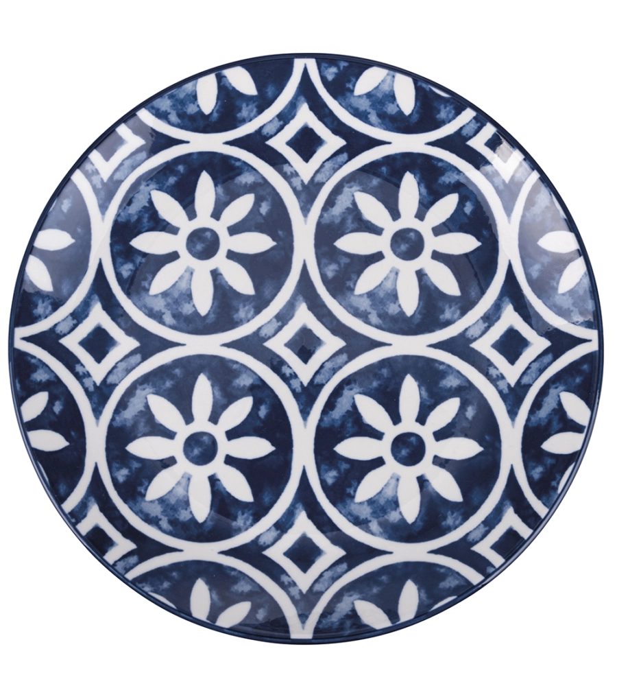 SERVIZIO PIATTI VILLA D'ESTE "PAXOS" IN CERAMICA, 18 PEZZI