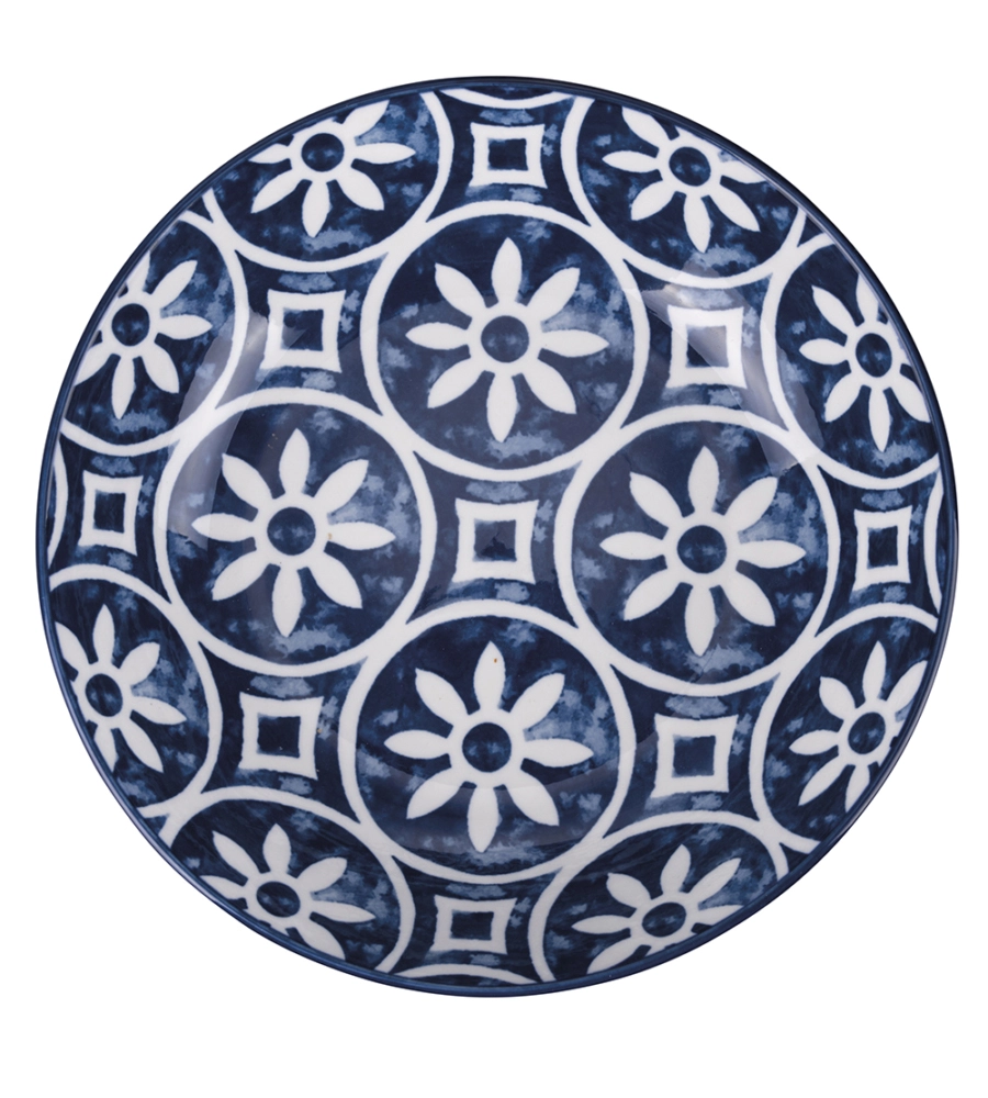 SERVIZIO PIATTI VILLA D'ESTE "PAXOS" IN CERAMICA, 18 PEZZI