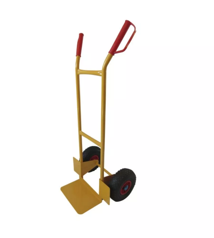 CARRELLO PORTATUTTO VERDELOOK IN METALLO VERNICIATO, PORTATA 200 KG