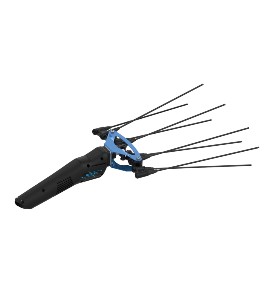 TESTA ABBACCHIATORE OLIVE ELETTRICO A BATTERIA CAMPAGNOLA "MASTER" MOVIMENTO OSCILLATORIO LATERALE 12V