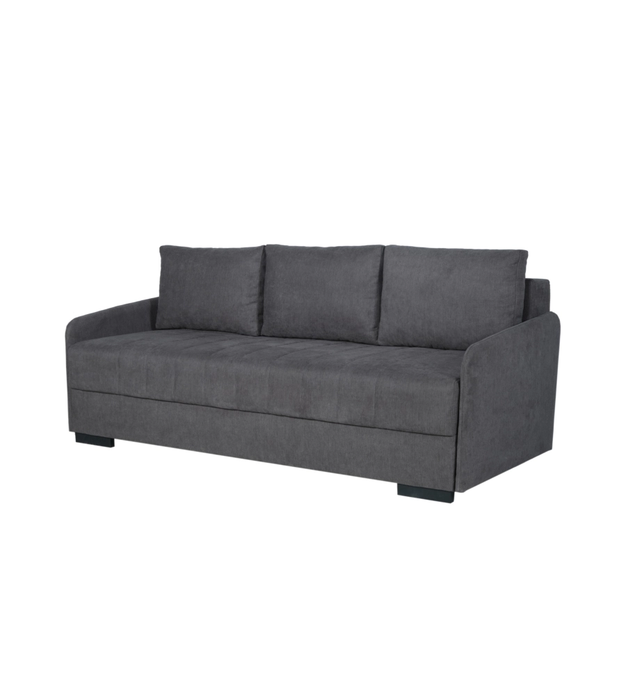 DIVANO 3 POSTI BELLAHOME "GEMINI" GRIGIO, 200X95X91 CM