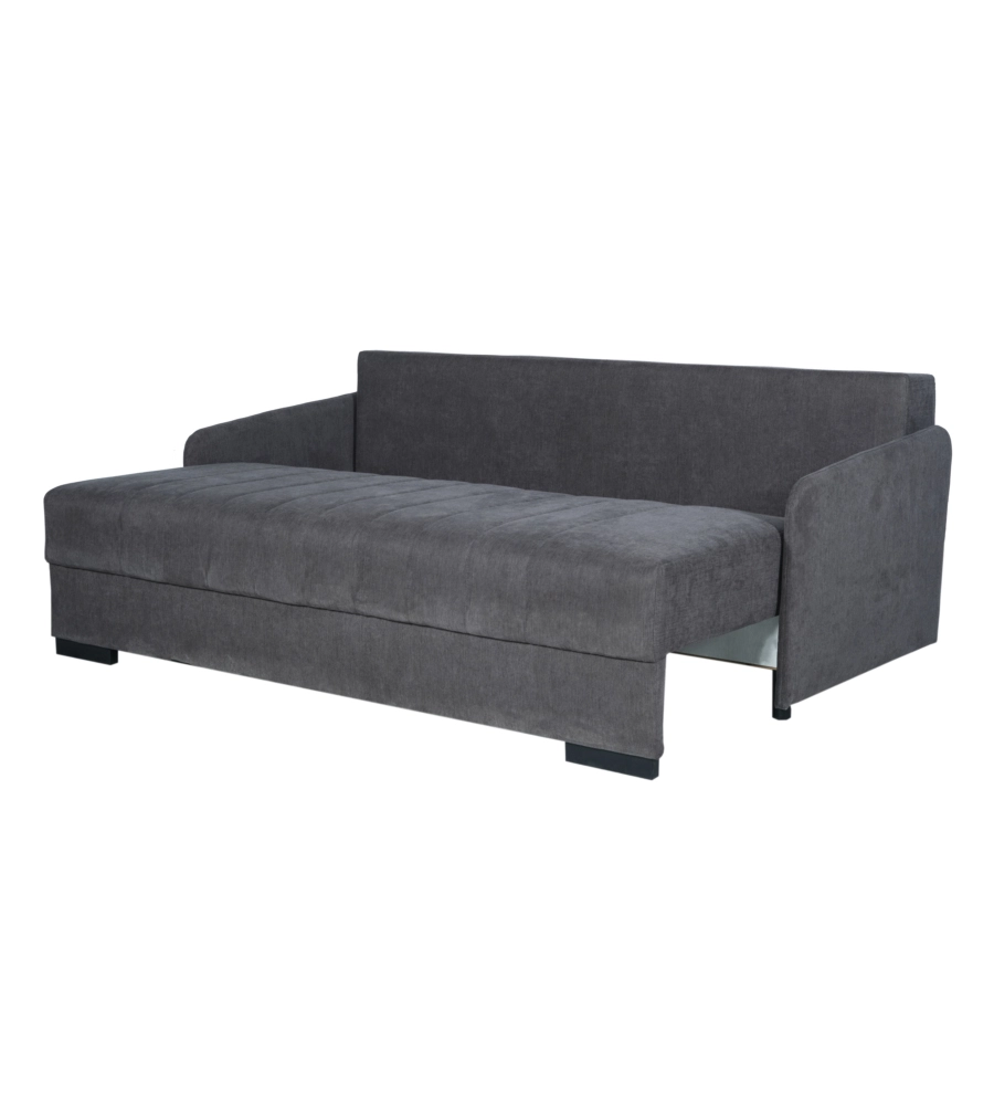 DIVANO 3 POSTI BELLAHOME "GEMINI" GRIGIO, 200X95X91 CM
