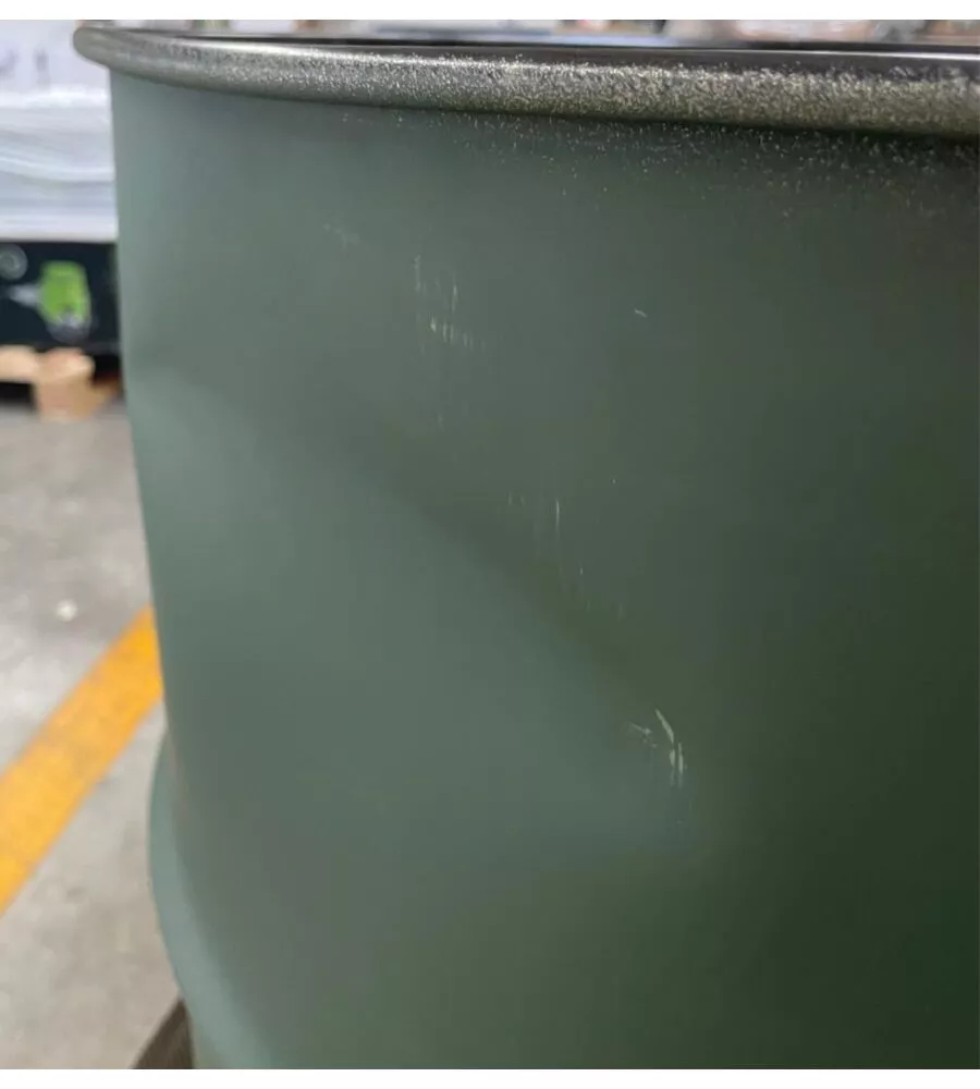 OUTLET - DIFETTI ESTETICI - BARBECUE A CARBONE BARBECOOK "EDSON" COLORE VERDE MILITARE E CON SUPERFICIE DI COTTURA DIAMETRO 47,5 CM