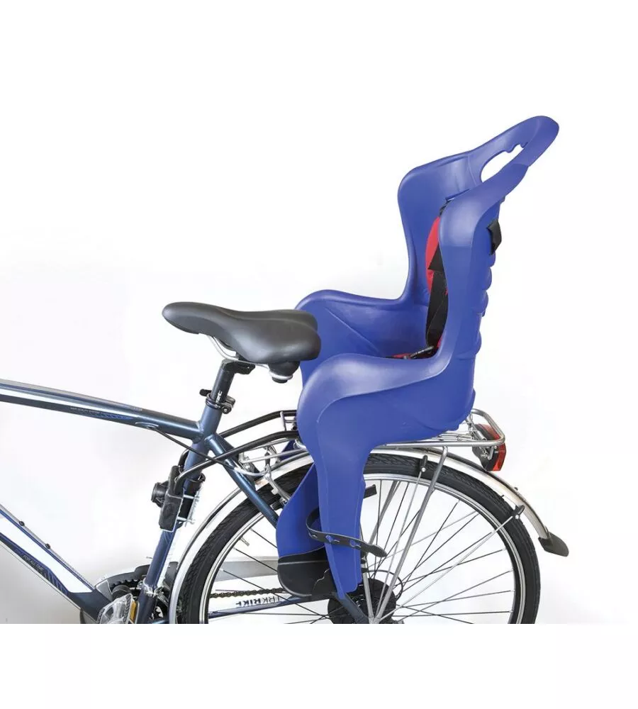 SEGGIOLINO POSTERIORE UNIVERSALE PER BICICLETTA ON BIKE "BING", PORTATA MASSIMA 22 KG