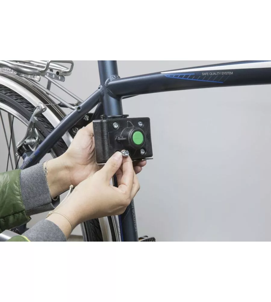 SEGGIOLINO POSTERIORE UNIVERSALE PER BICICLETTA ON BIKE "BING", PORTATA MASSIMA 22 KG