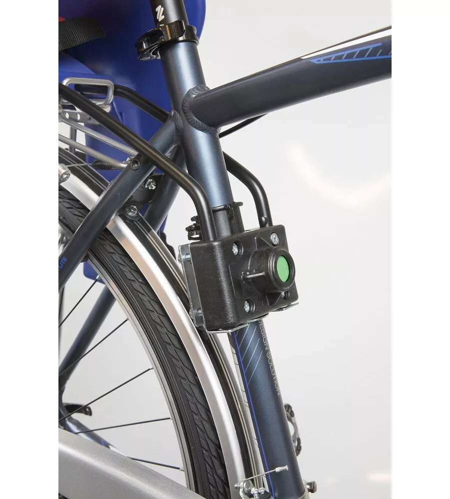 SEGGIOLINO POSTERIORE UNIVERSALE PER BICICLETTA ON BIKE "BING", PORTATA MASSIMA 22 KG