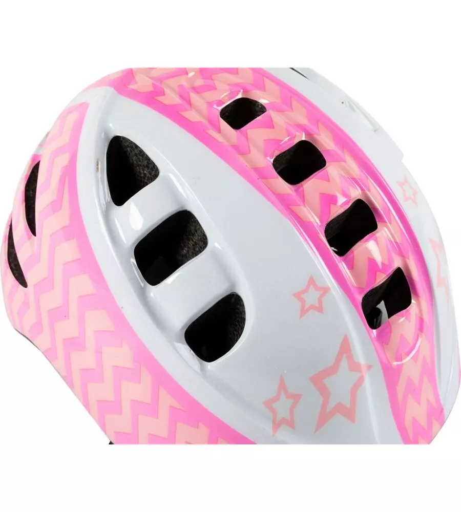CASCO BICI PROTETTIVO PER BAMBINA ON BIKE KIDS, TAGLIA S