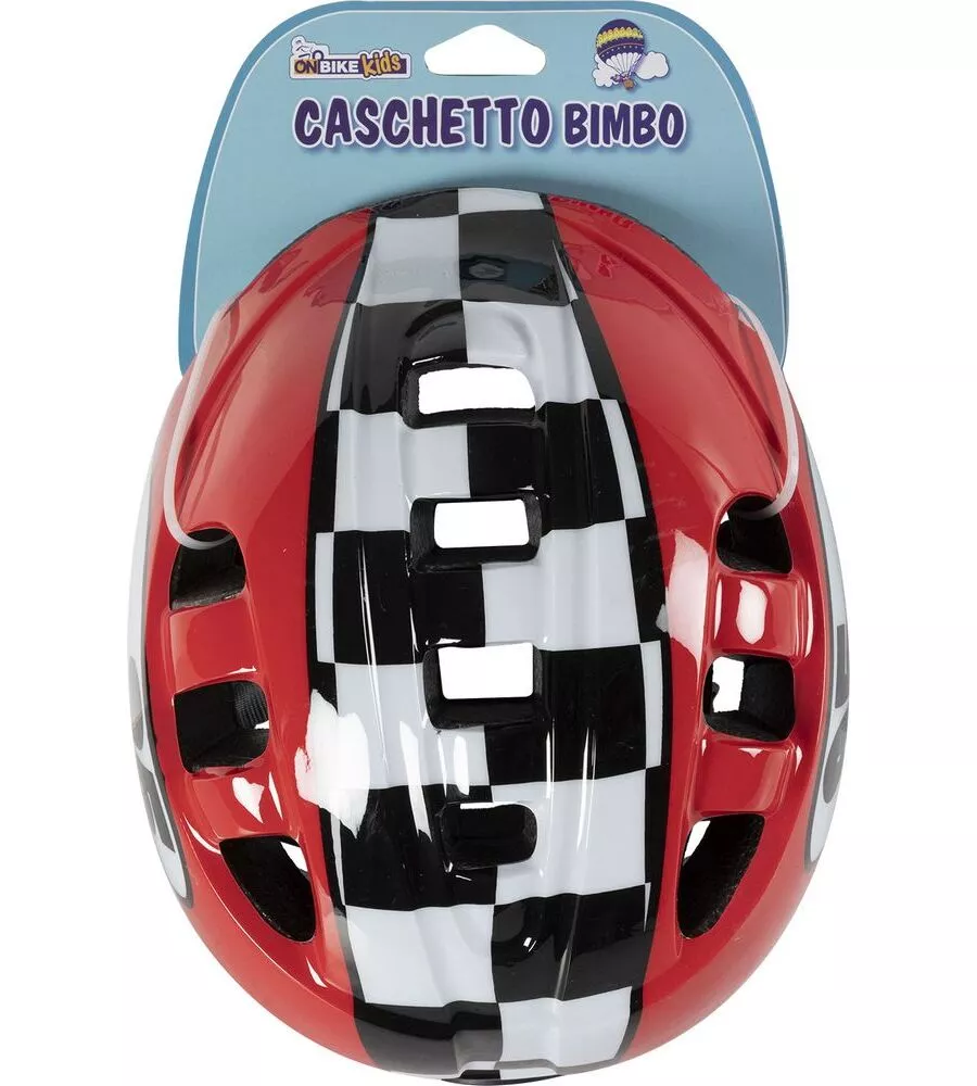 CASCO BICI PROTETTIVO PER BAMBINO ON BIKE KIDS, TAGLIA S