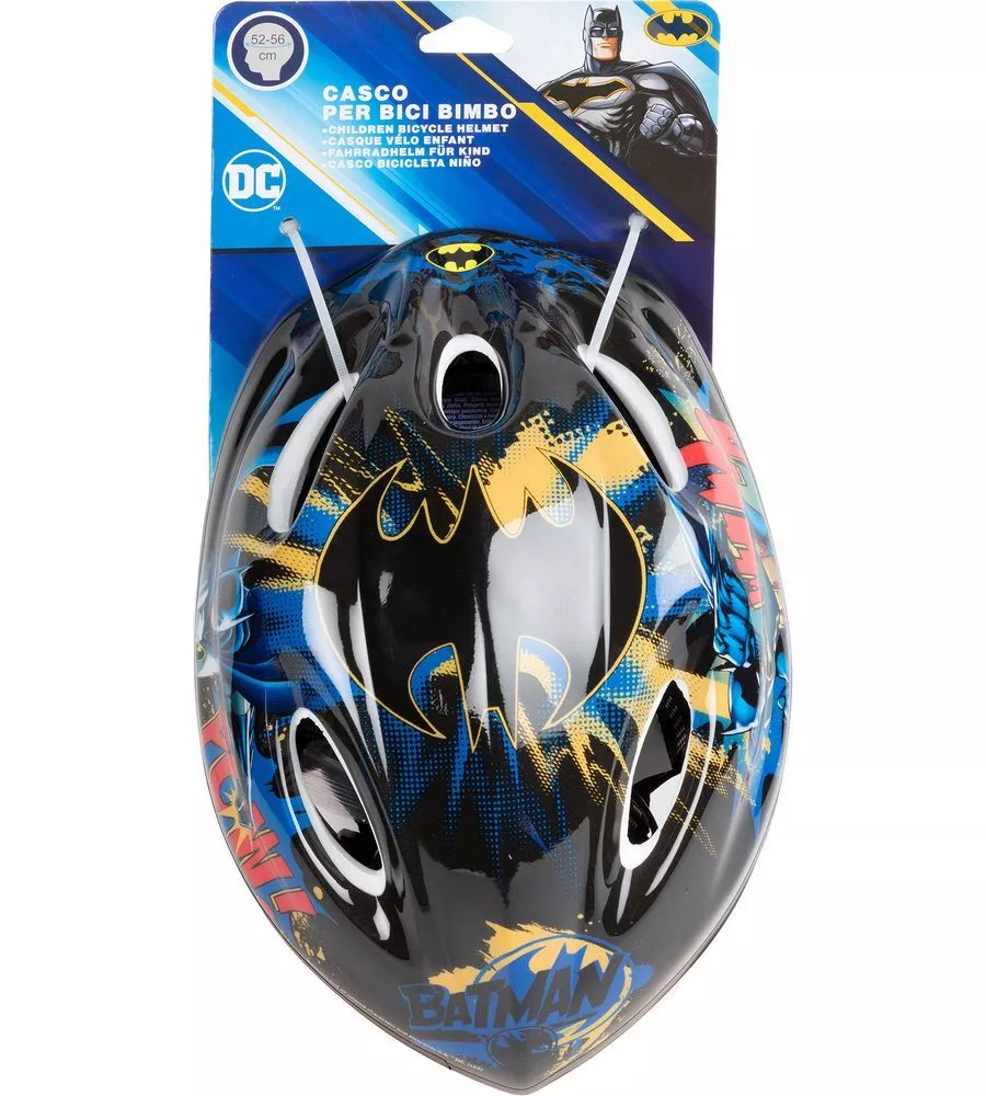CASCO BICI PER BAMBINI DC COMICS "BATMAN", 52-56 CM