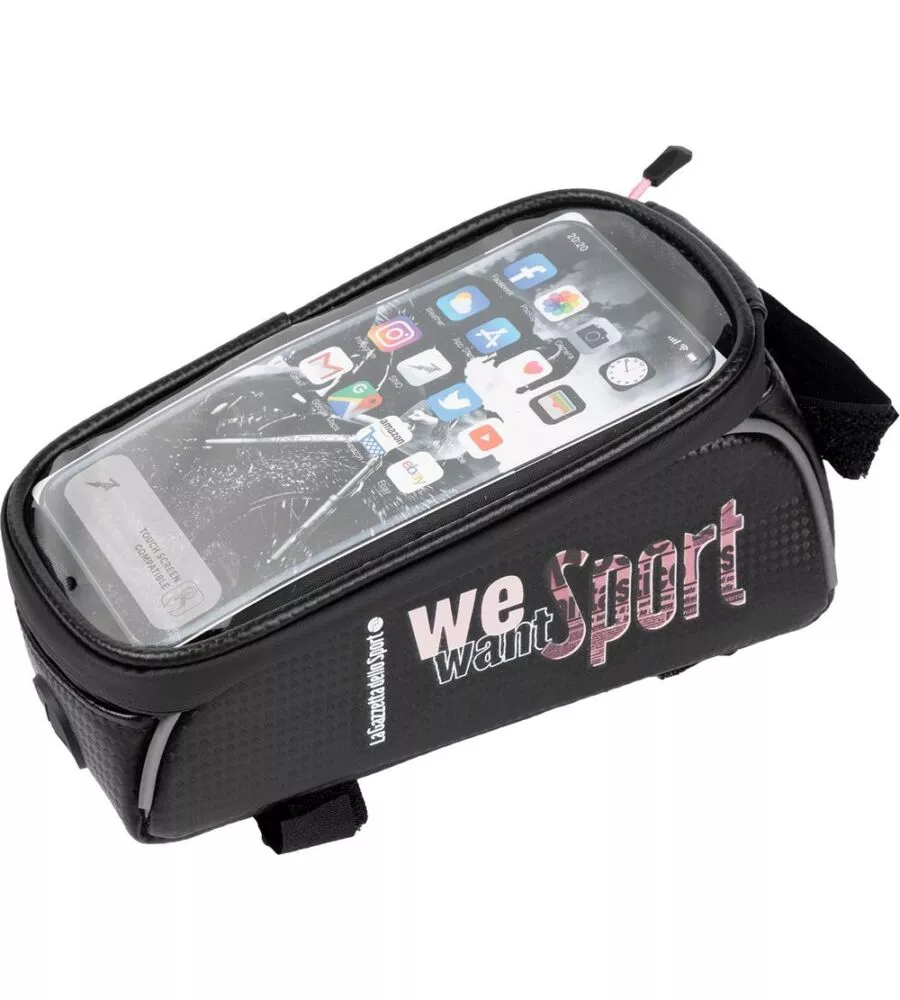 BORSA PER BICICLETTA GAZZETTA DELLO SPORT "SPRINTER" IDROREPELLENTE, 10X10X20 CM