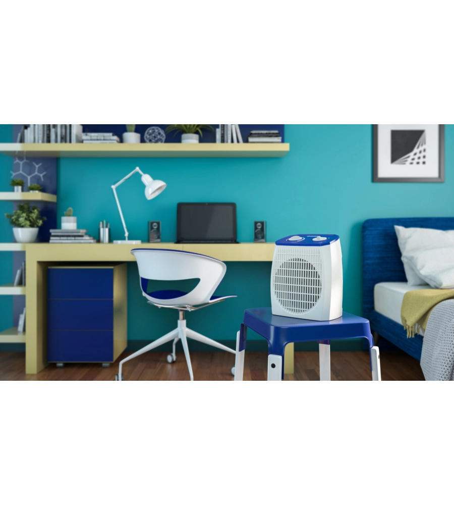 TERMOVENTILATORE DA TAVOLO OLIMPIA SPLENDID "CALDO POP B" BLU 2000 W