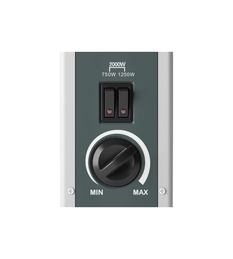 TERMOCONVETTORE "CALEO METAL" CON FUNZIONAMENTO SILENZIOSO, 2 KW