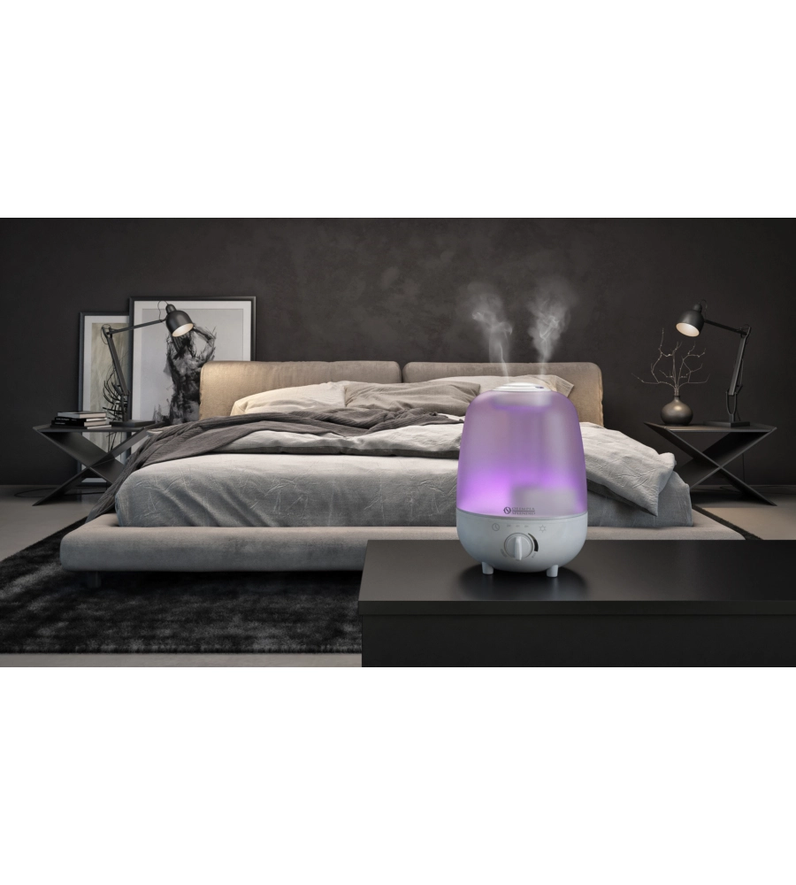 UMIDIFICATORE OLIMPIA SPLENDID "LIMPIA 4" CON DIFFUSORE ESSENZE, 4 LITRI