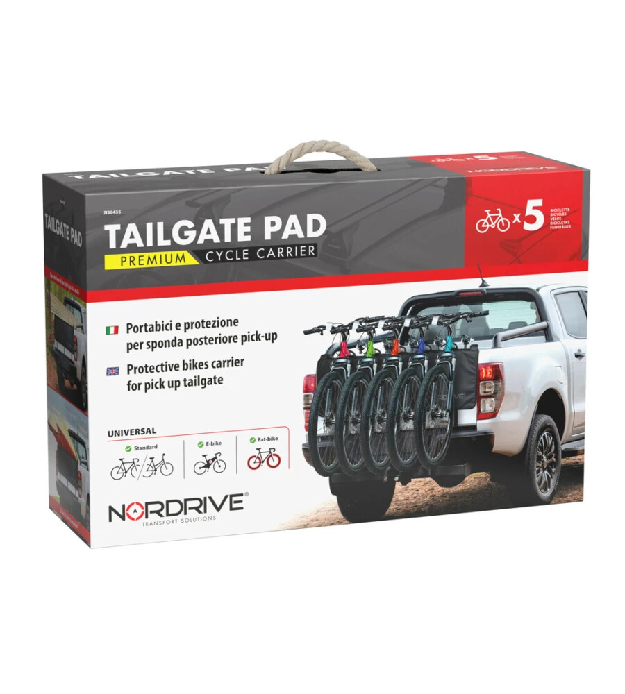 PORTABICI LAMPA "TAILGATE PAD" PER SPONDA POSTERIORE PICKUP - COD. N50435