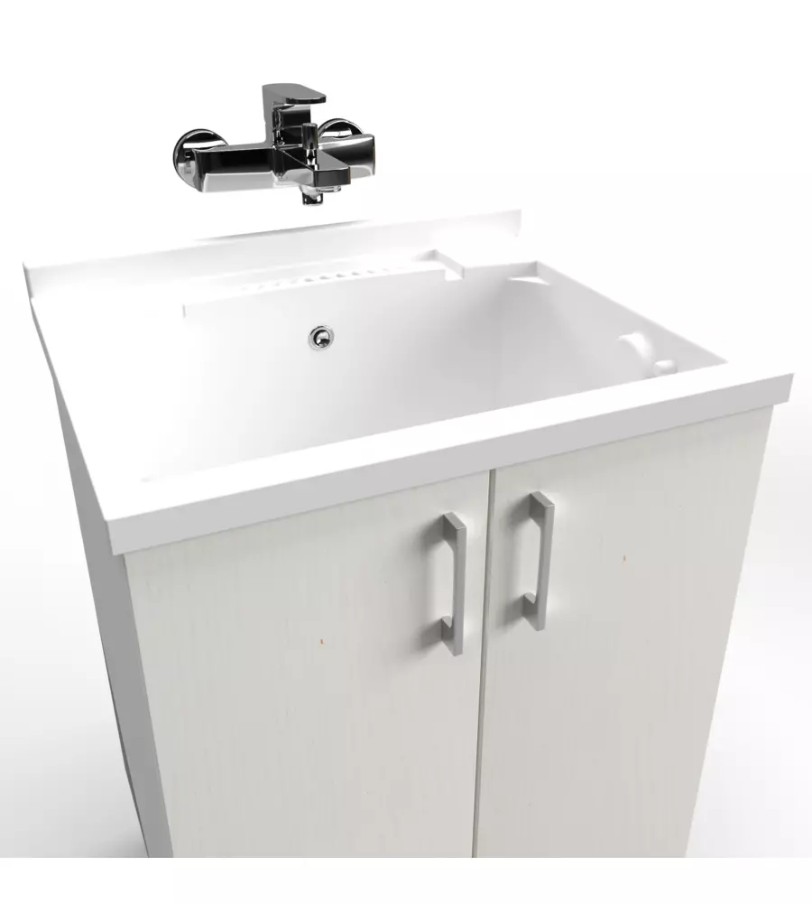LAVATOIO BIANCO 60X50X86 CM
