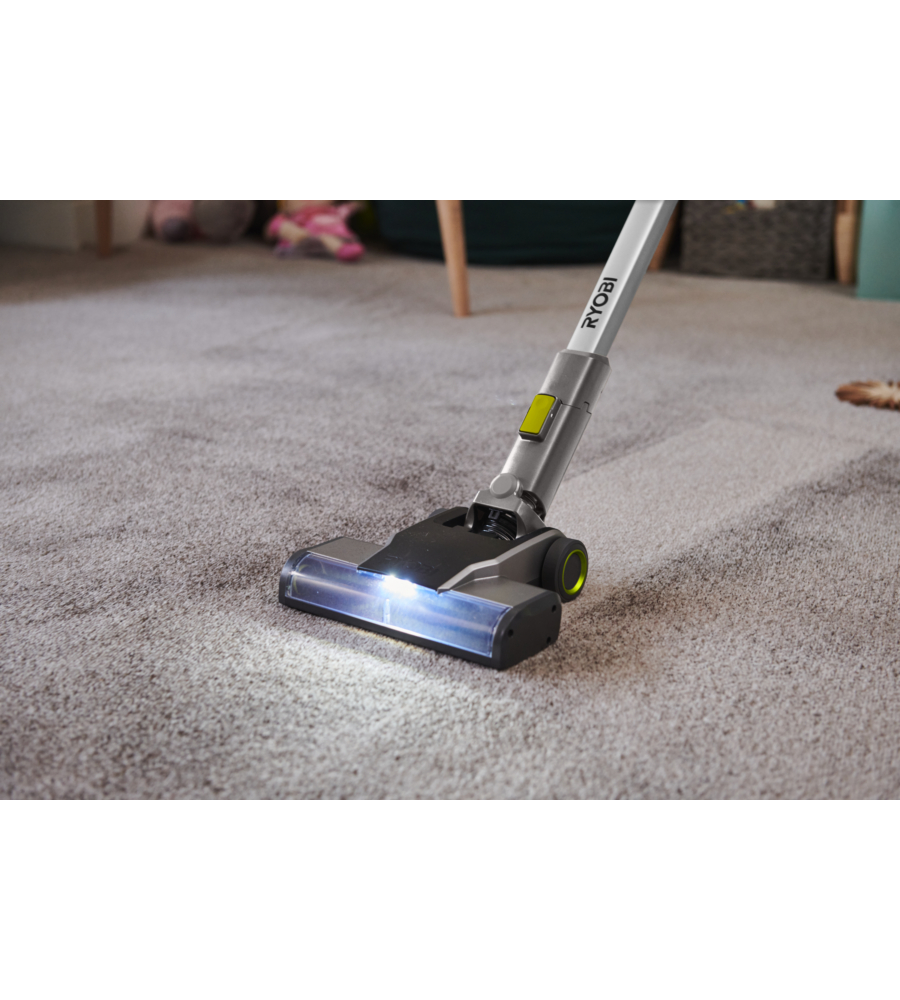ASPIRAPOLVERE A BATTERIA RYOBI "RSVS18-1C20G" BRUSHLESS CON BATTERIA 18V 2AH