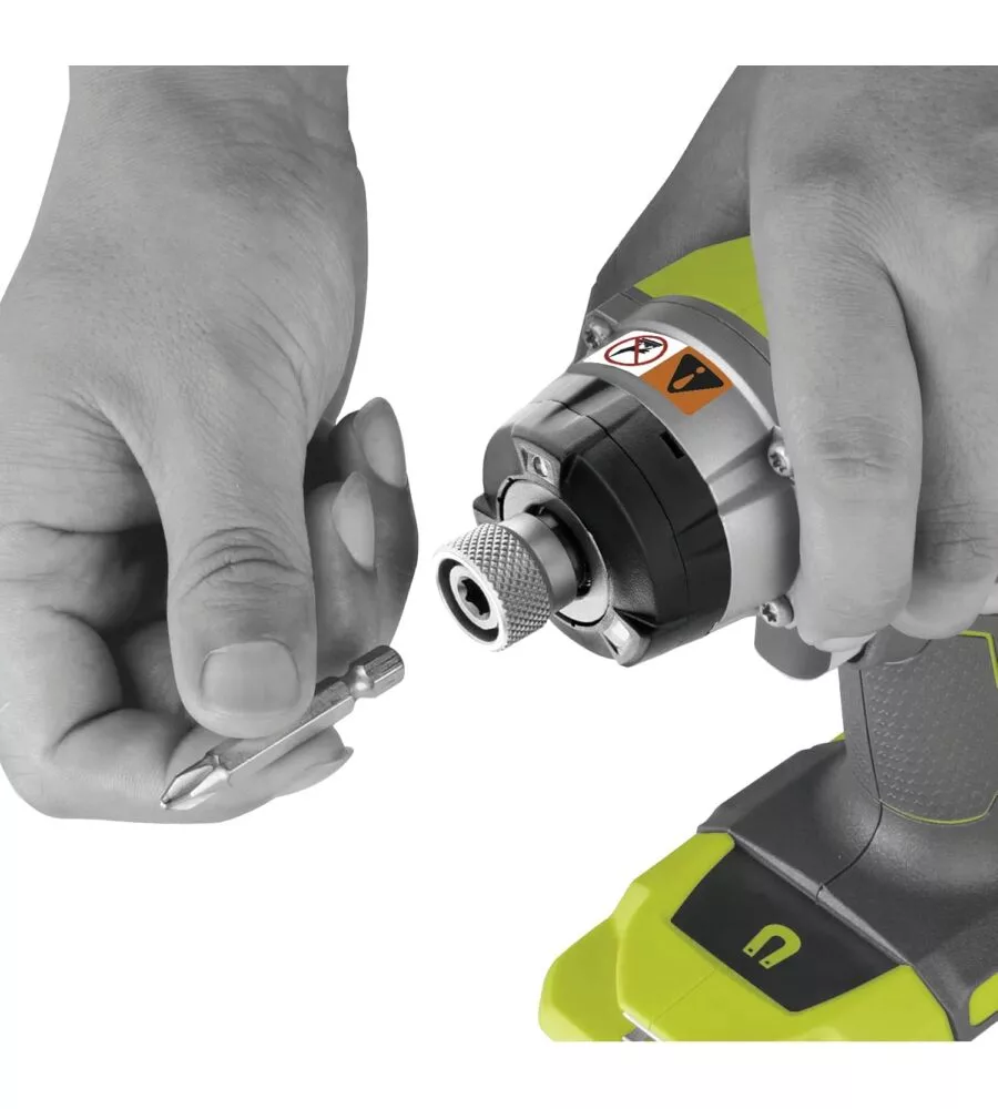 AVVITATORE AD IMPULSI A BATTERIA RYOBI "R18ID3-0" 18V, SOLO CORPO MACCHINA