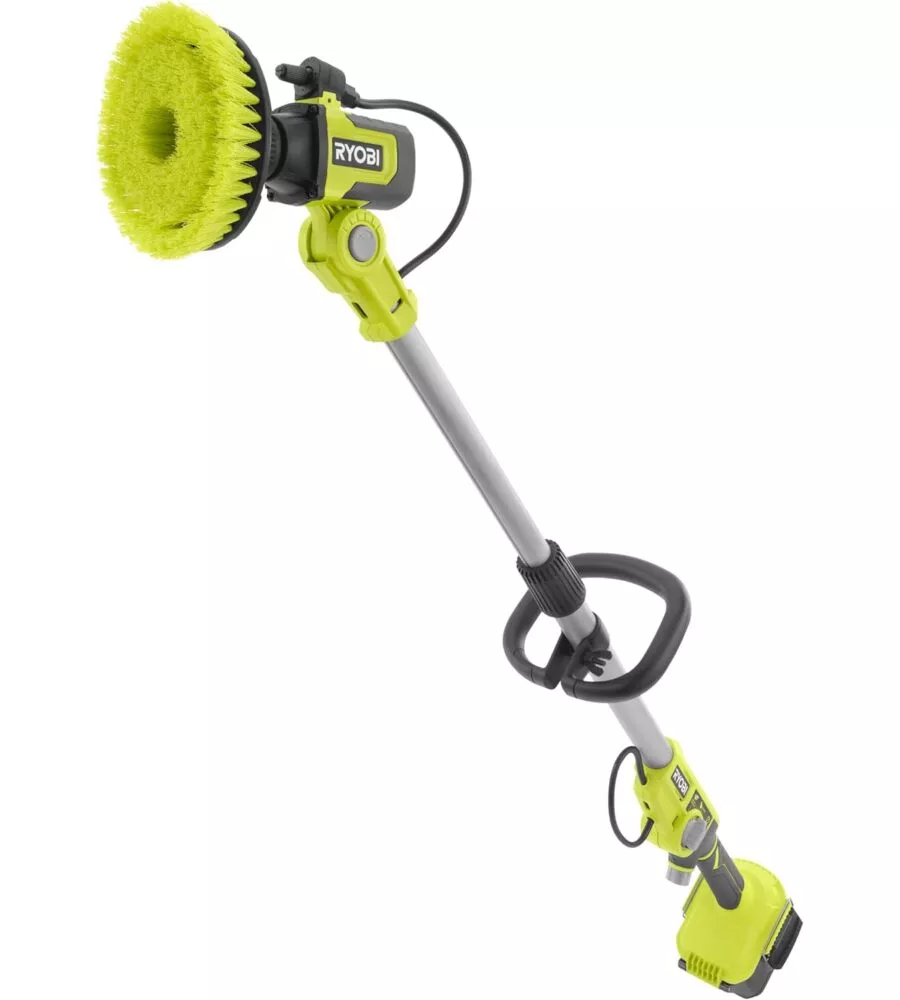 SPAZZOLA TELESCOPICA CON RISCIAQUO - RWTS18-0 - RYOBI - SOLO CORPO MACCHINA
