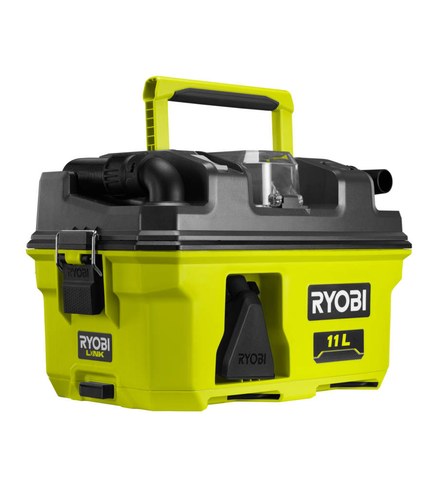 ASPIRATORE PORTATILE A BATTERIA RYOBI "RV1811" SOLO CORPO MACCHINA, 18 V