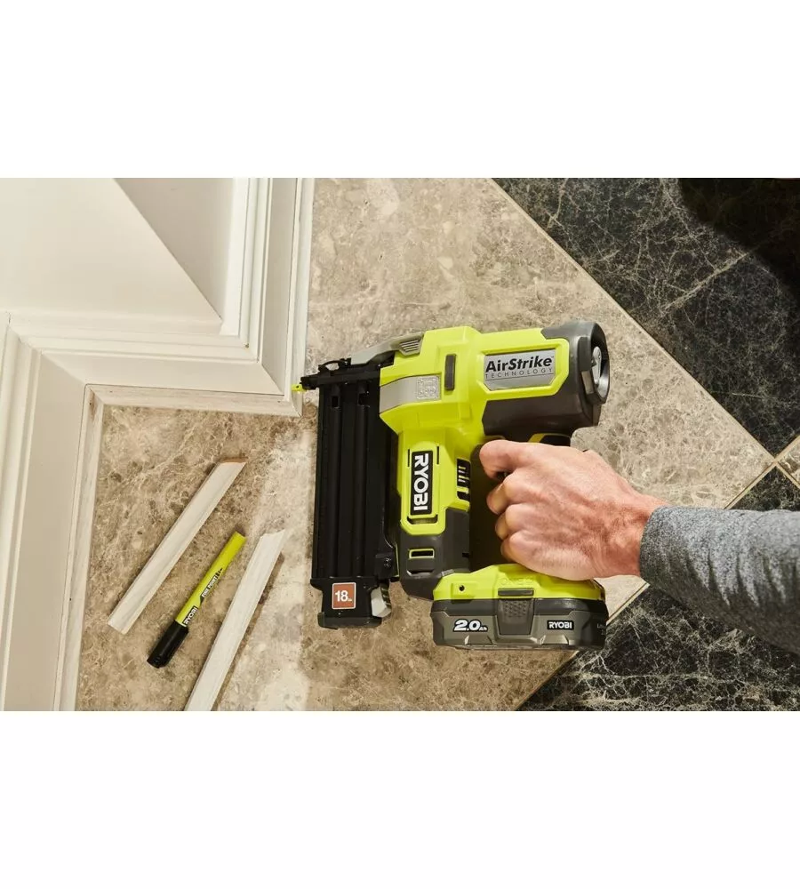 GROPPINATRICE RYOBI - R18GN18-0 18V ONE+ TECNOLOGIA AIRSTRIKE - SOLO CORPO MACCHINA
