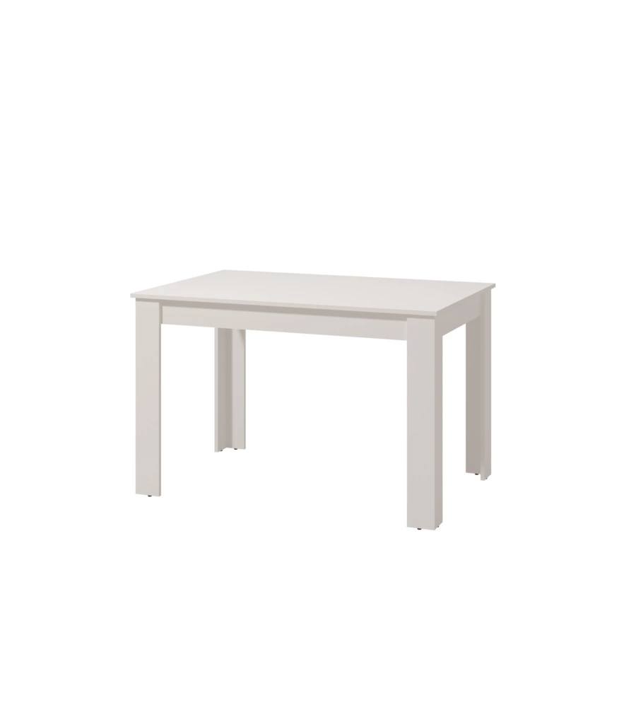 TAVOLO ALLUNGABILE BELLAHOME BIANCO LUCIDO, 120-160X80X76,2 CM