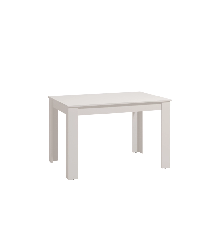 TAVOLO ALLUNGABILE BELLAHOME BIANCO LUCIDO, 120-160X80X76,2 CM