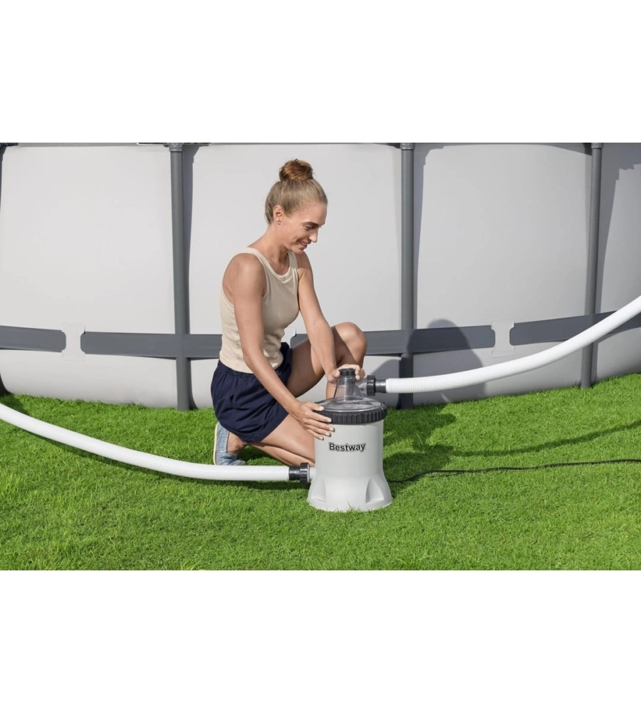 POMPA FILTRO PER PISCINE DA 5678 L/H BESTWAY "POLYSPHERE"