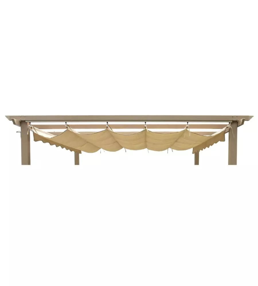 COVER DI RICAMBIO PER GAZEBO DA ESTERNO EUROGARDEN "DAIANA" BEIGE 3X3 M