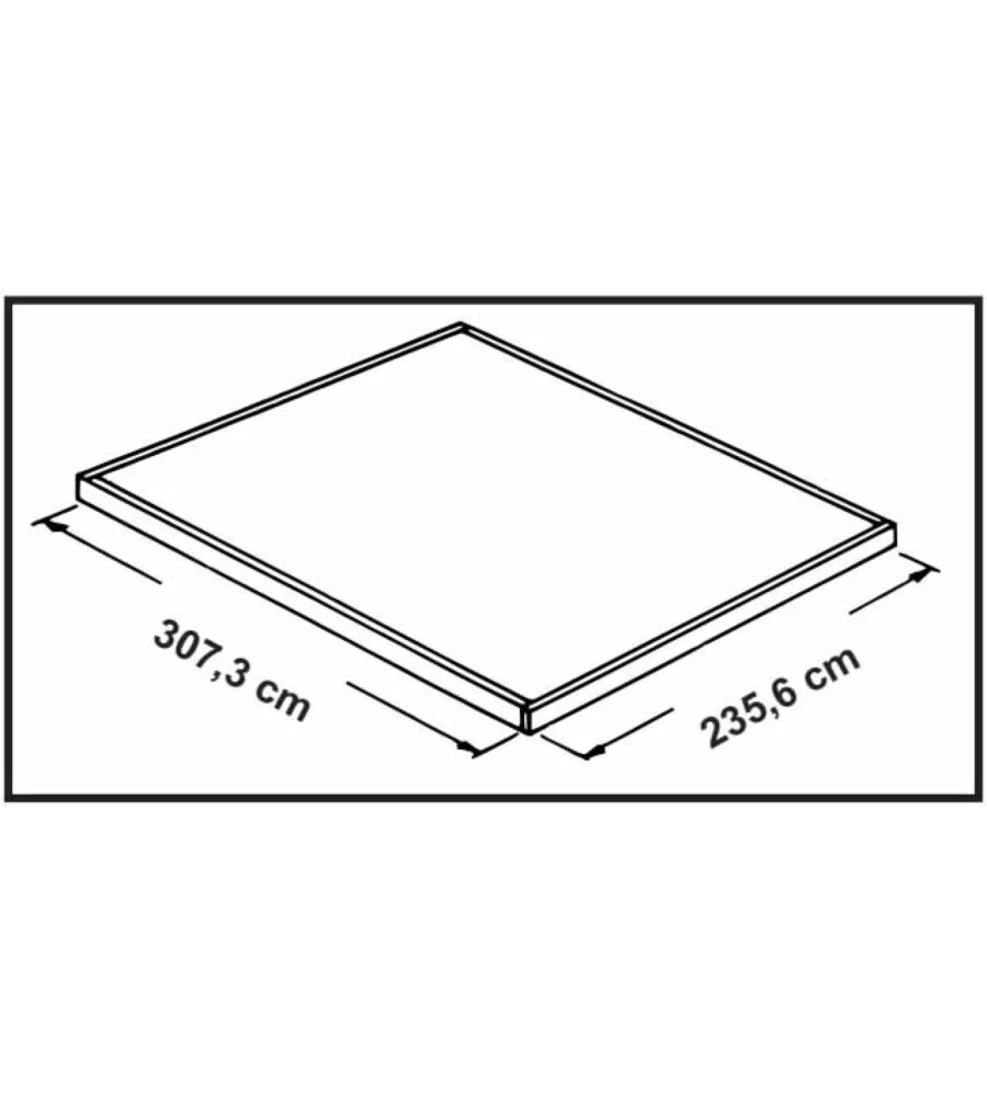 CASETTA DA GIARDINO HABRITA "ARROW WOODRIDGE" IN ACCIAIO ZINCATO EFFETTO LEGNO 313,1X241,9X208,6 CM