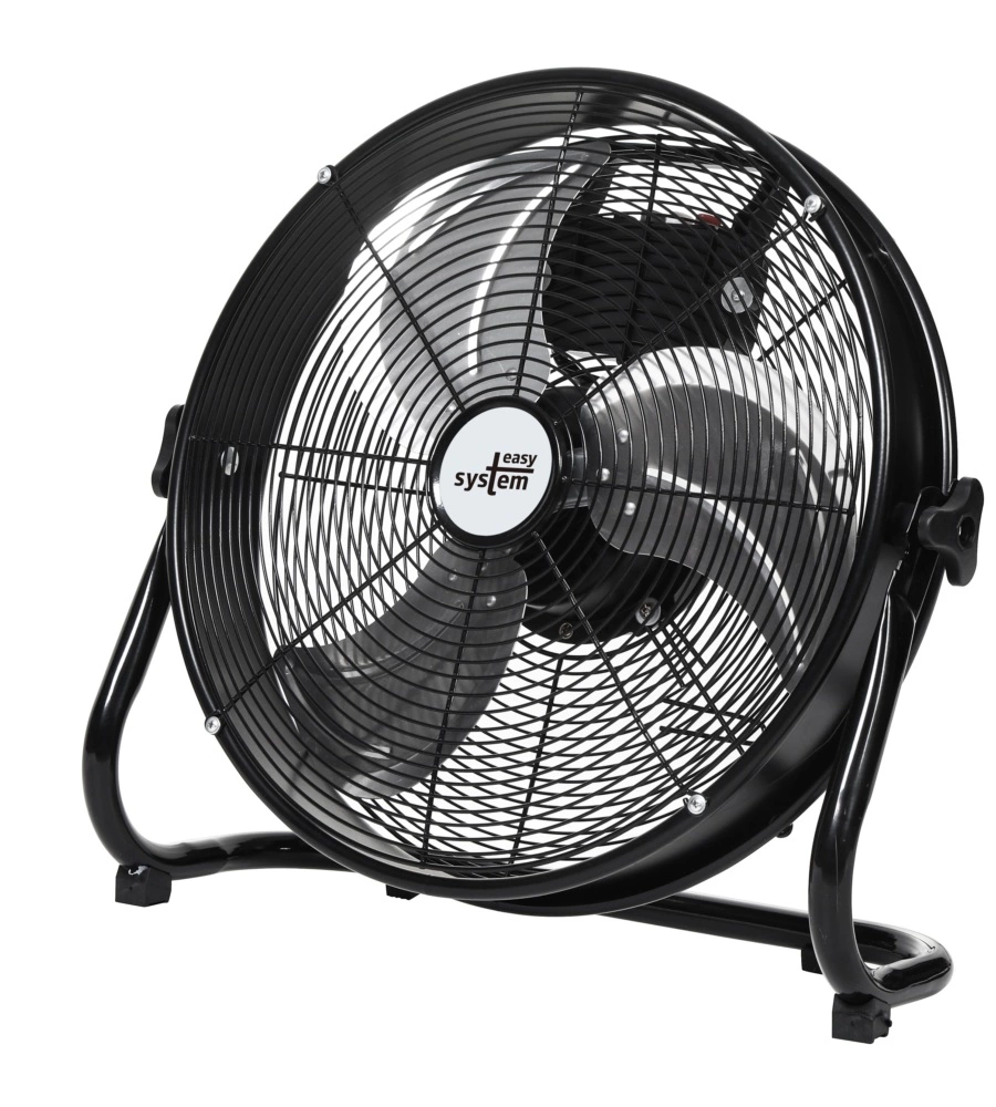 VENTILATORE DA APPOGGIO EASY SYSTEM NERO 130W