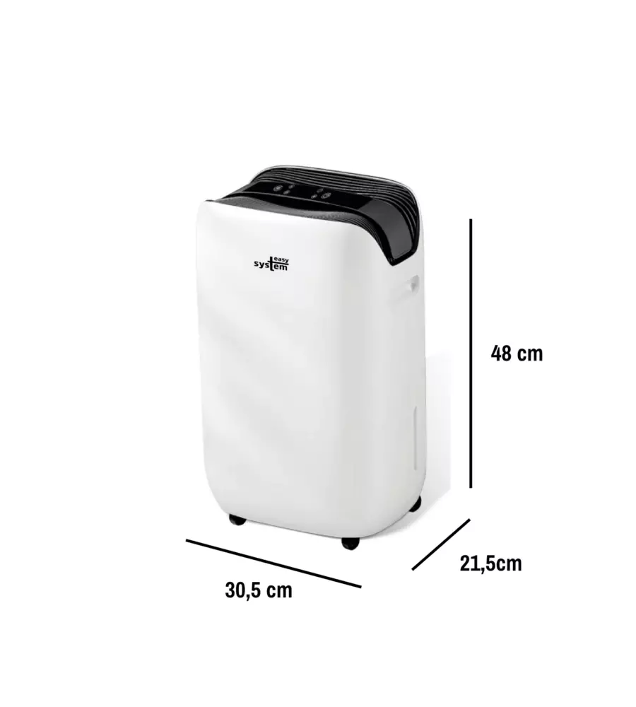 DEUMIDIFICATORE PORTATILE EASY SYSTEM 3 L 30 M²