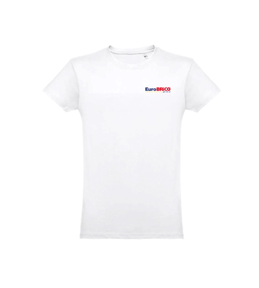 T-SHIRT UNISEX EUROBRICO BIANCO TG S