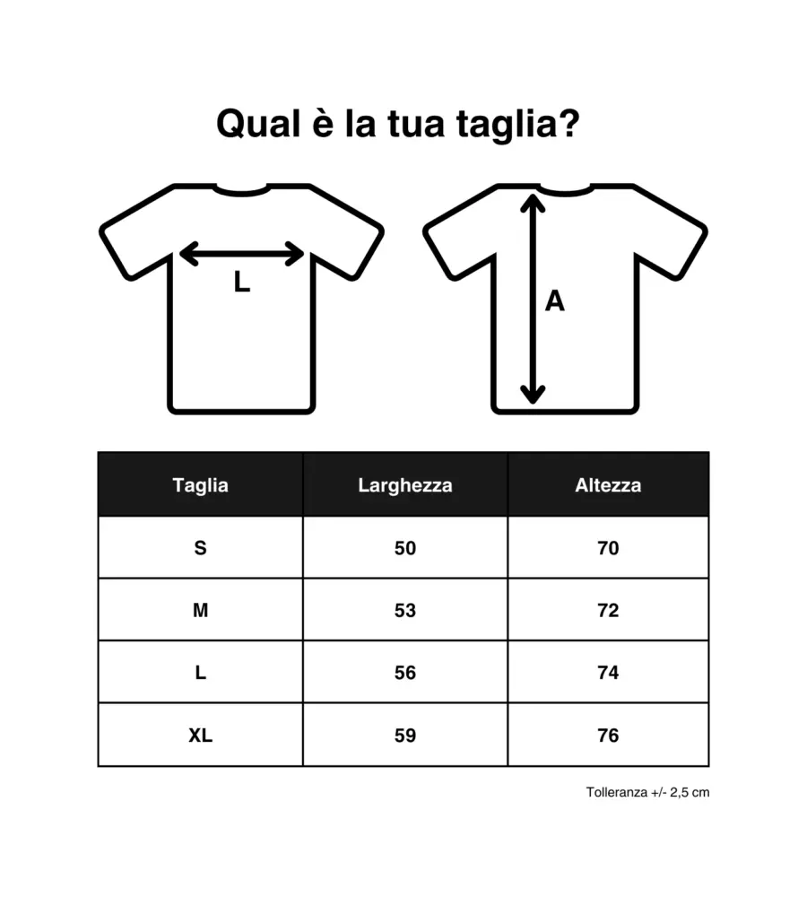 T-SHIRT UNISEX EUROBRICO TG XL