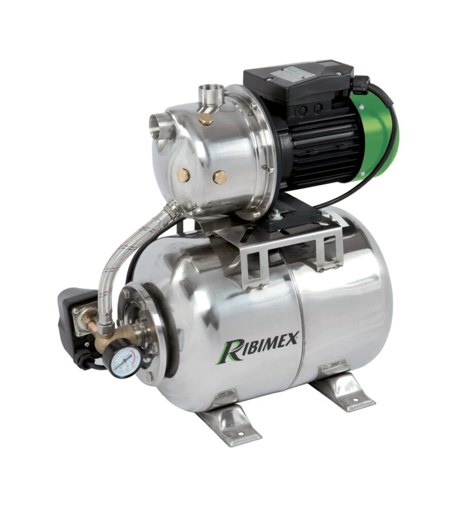 POMPA AUTOCLAVE RIBIMEX SURJET "PRSI50JET101I" INOX, 50 LT 970 W