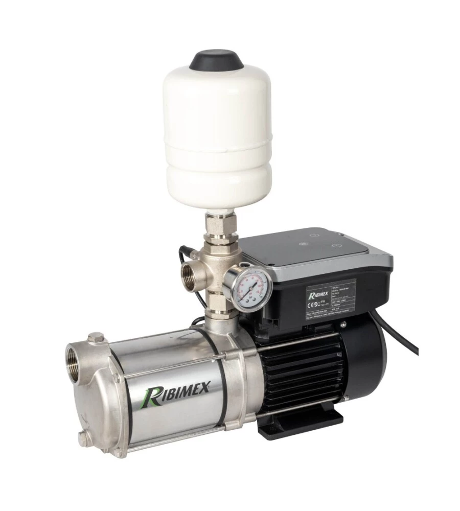 POMPA A PORTATA VARIABILE RIBIMEX PRO "PRMCA4AUTOV" INOX, 2 LT 1300 W