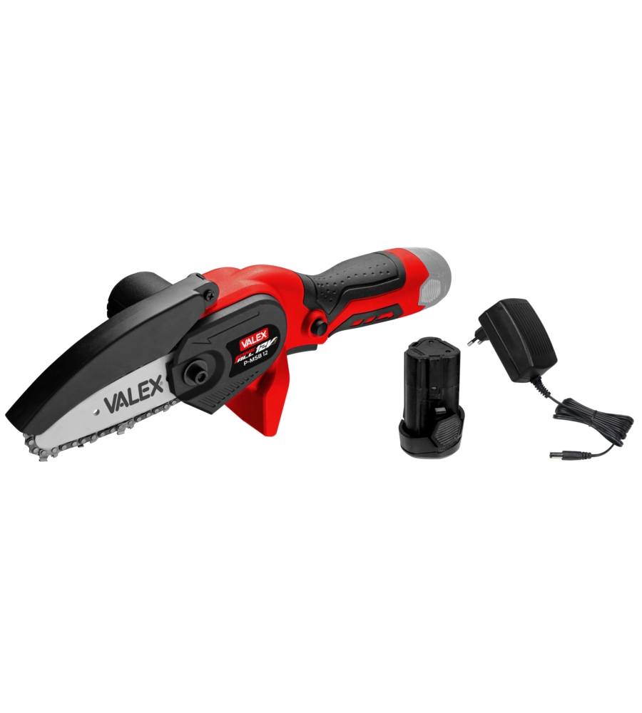 POTATORE A CATENA A BATTERIA VALEX "P-MSB 12" BARRA 9,5 CM 12V 1,3AH