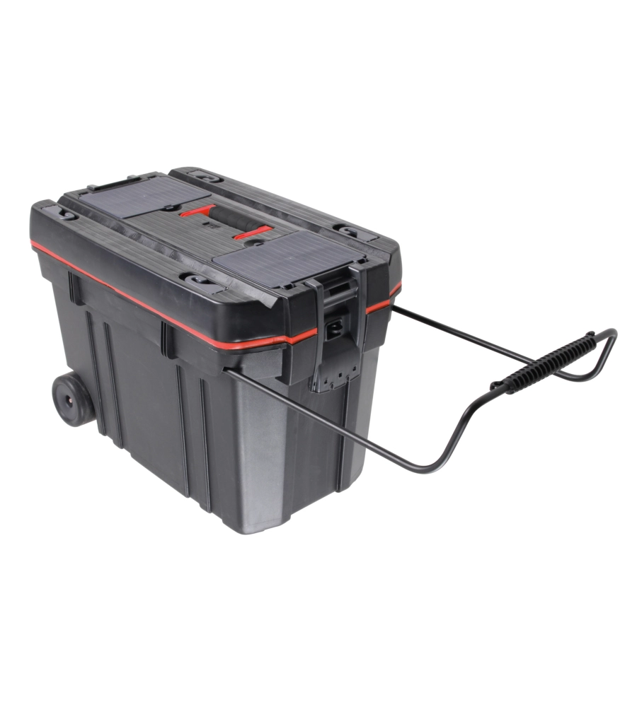 BAULE PORTAOGGETTI VALEX IN PLASTICA CON RUOTE GOMMATE 61X37X42 CM