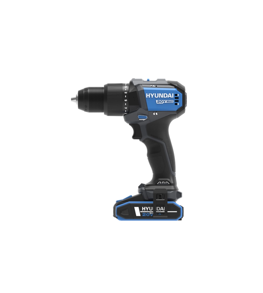 KIT VALIGETTA TRAPANO A PERCUSSIONE A BATTERIA HYUNDAI 60 NM 20V 2AH E CARICABATTERIE - COD. 25855