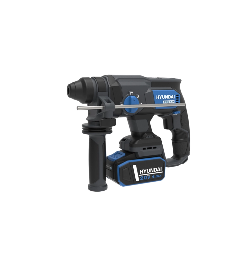 TRAPANO MARTELLO TASSELLATORE A BATTERIA HYUNDAI 2J 20V, SOLO CORPO MACCHINA - COD. 25860