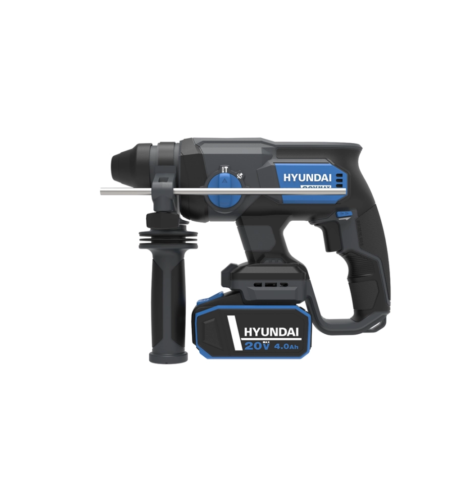 TRAPANO MARTELLO TASSELLATORE A BATTERIA HYUNDAI 2J 20V, SOLO CORPO MACCHINA - COD. 25860
