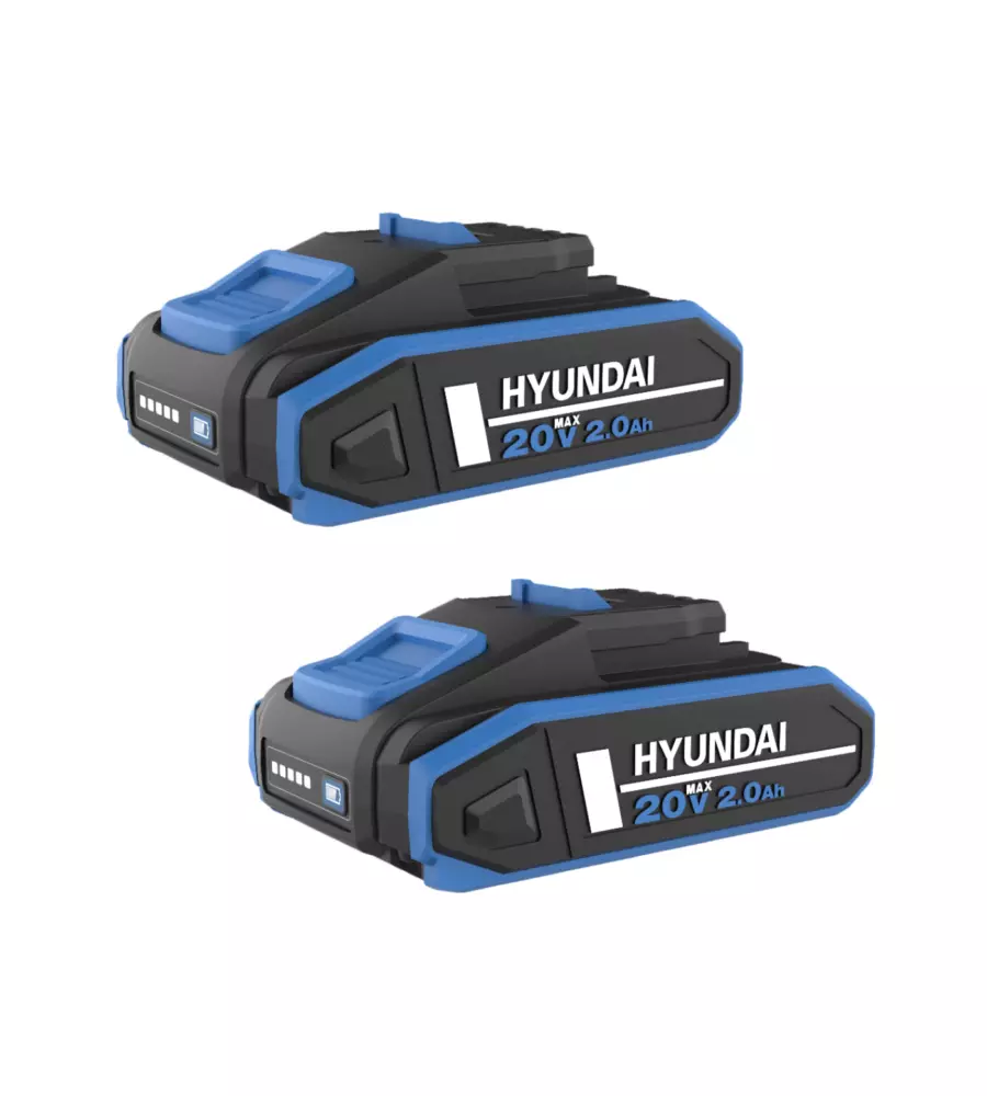 KIT VALIGETTA AVVITATORE A IMPULSI A BATTERIA HYUNDAI 250 NM 2 BATTERIE 20V 2AH E CARICABATTERIE - COD. 25879